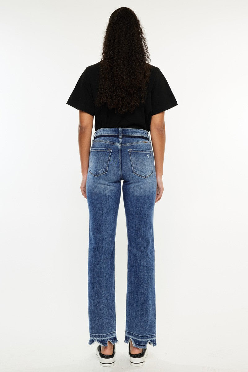 KanCan High Rise Slim Straight Jeans