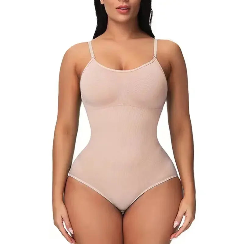 Seamless Light-Control Shapewear Bodysuit