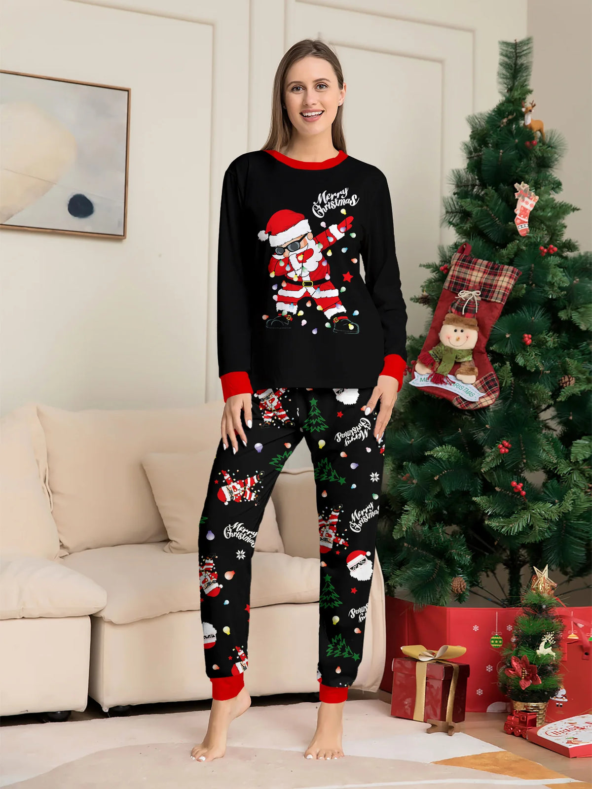 Merry & Bright Matching Family Christmas Pajamas – Holiday Sleepwear