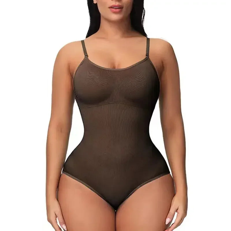 Seamless Light-Control Shapewear Bodysuit