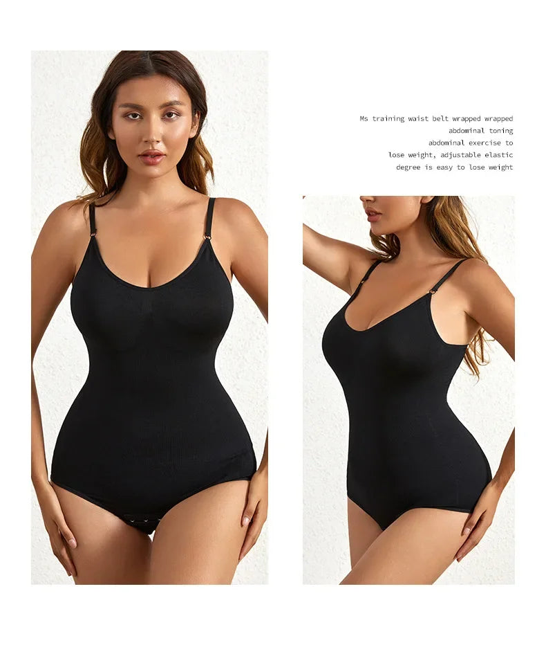 Seamless Light-Control Shapewear Bodysuit