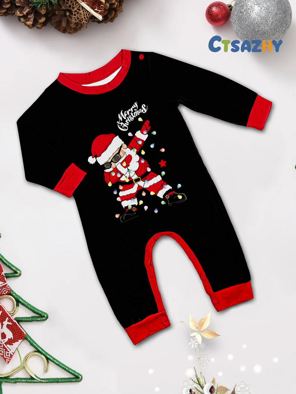 Merry & Bright Matching Family Christmas Pajamas – Holiday Sleepwear