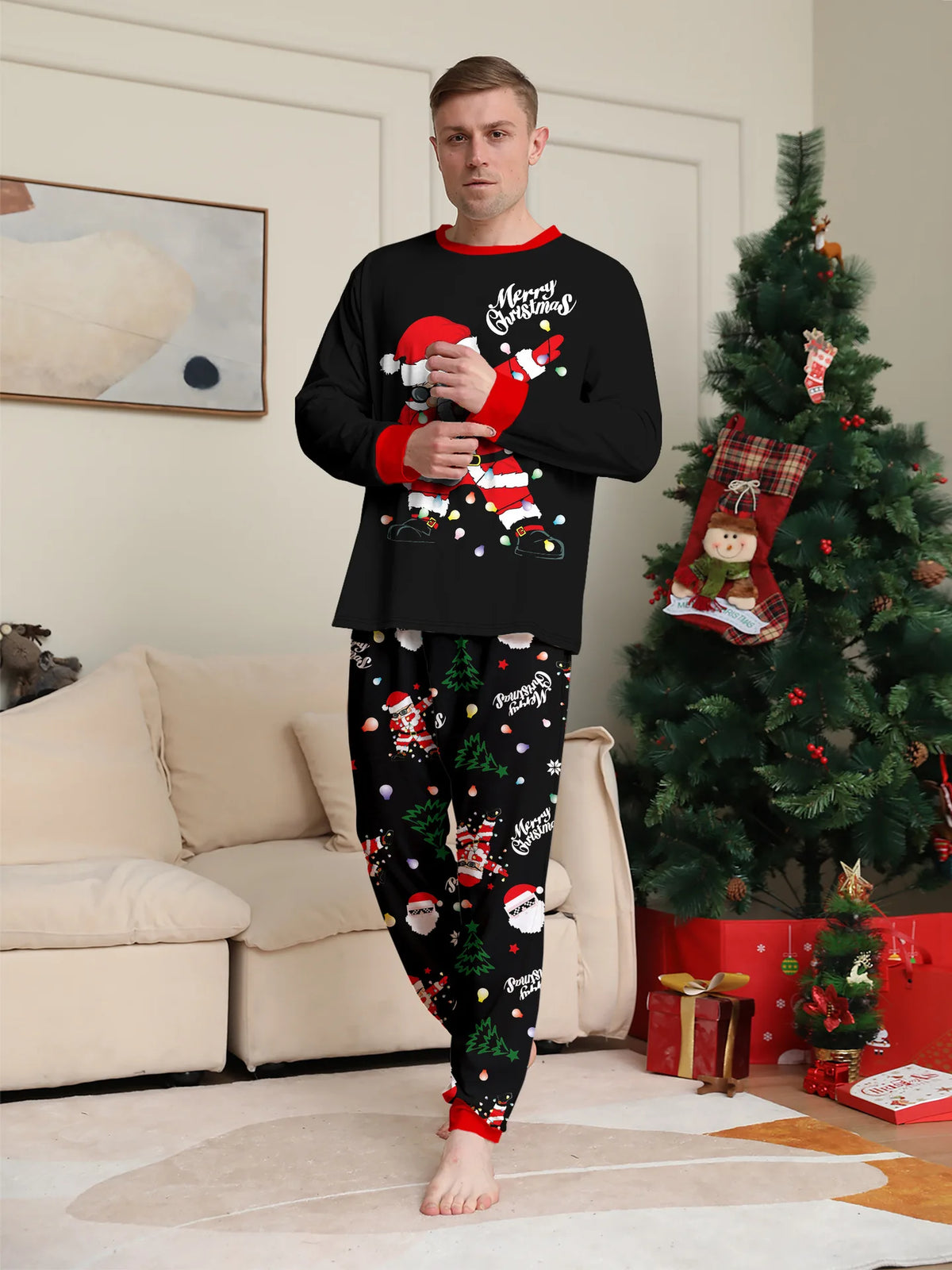 Merry & Bright Matching Family Christmas Pajamas – Holiday Sleepwear
