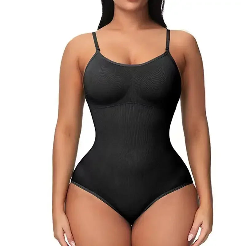 Seamless Light-Control Shapewear Bodysuit