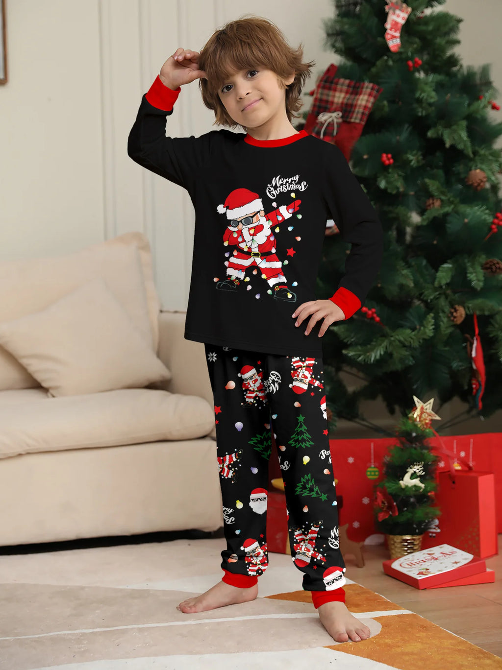 Merry & Bright Matching Family Christmas Pajamas – Holiday Sleepwear