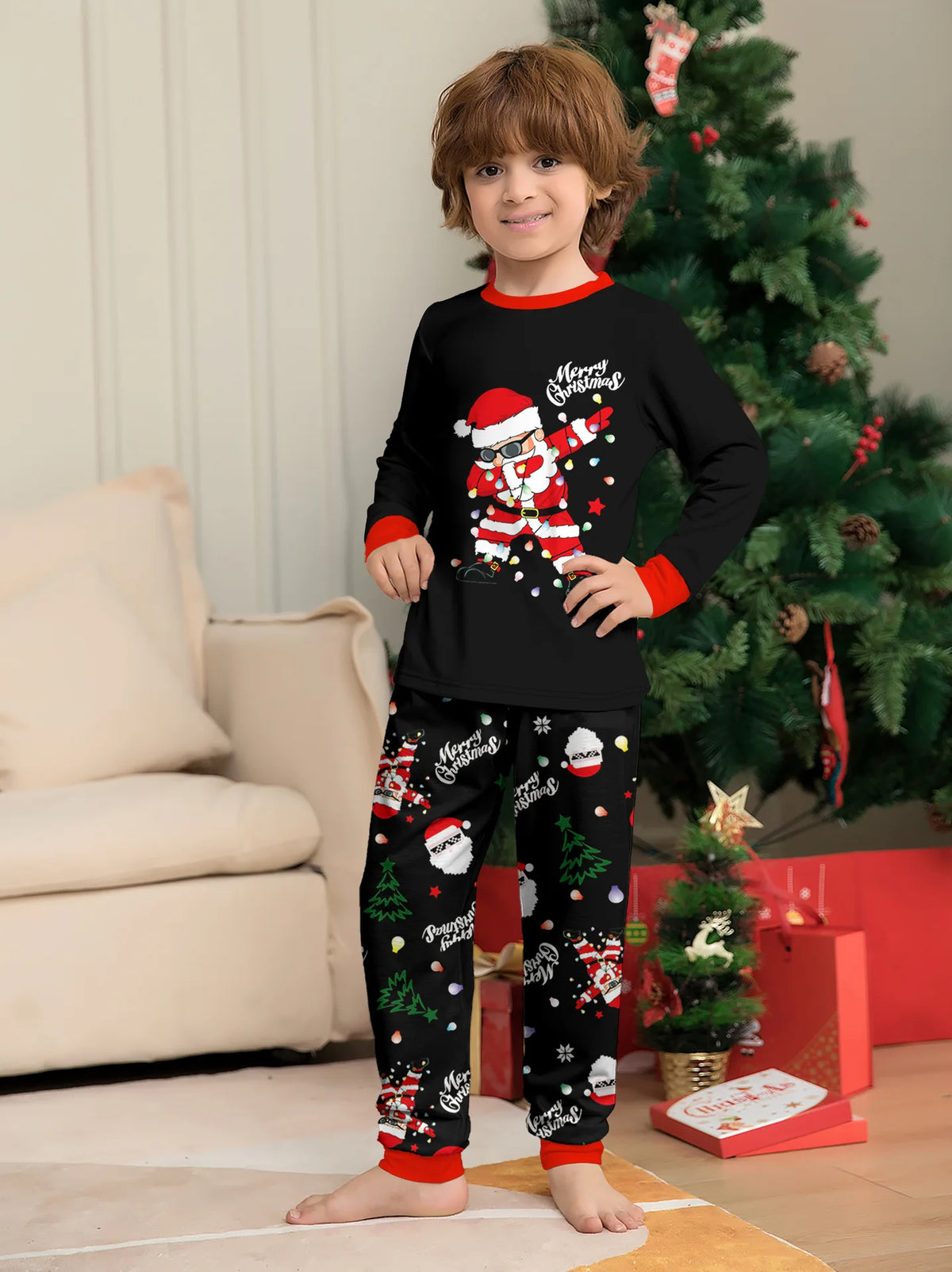 Merry & Bright Matching Family Christmas Pajamas – Holiday Sleepwear